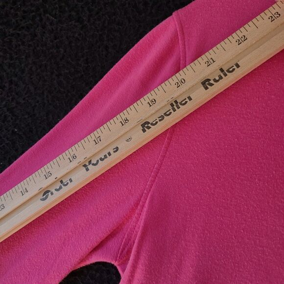 Mc Sportswear Womens T-Shirt Pink Size Small Algodon Blend Long Sleeve Pullover - Picture 5 of 12